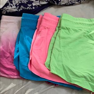 4 pairs of shorts